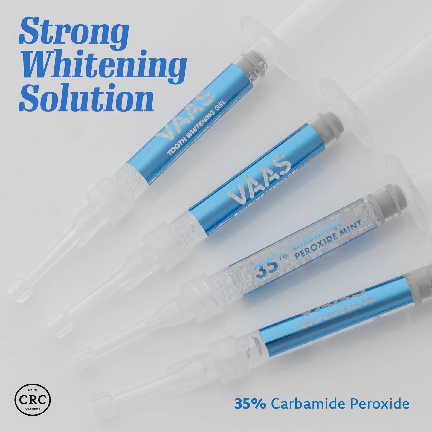 VAAS Kosher Teeth Whitening Syringes 35%